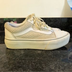 Vans Leather & Suede Platform Sneakers 5